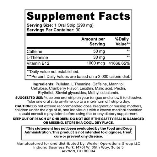 STRIPD Energy Strips (30 Pack)
